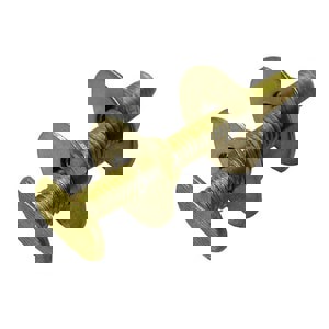 1/4X3-1/2 BRS CLST BLT PR W/ 4 N&W